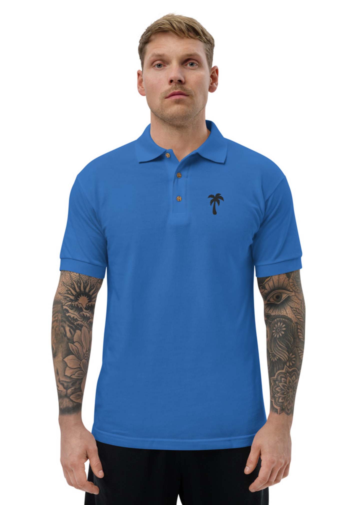 Palm Paradise Polo Shirt