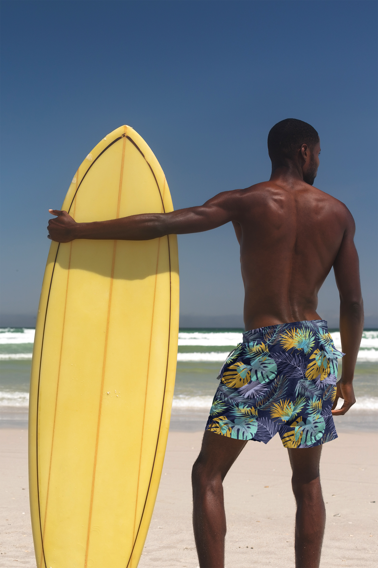 Monogram Badehose Wasserabweisend Boardshorts Bermuda Shorts Limited Edition