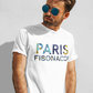 Monogram Baumwoll T-Shirt Tropical Pastel Paris