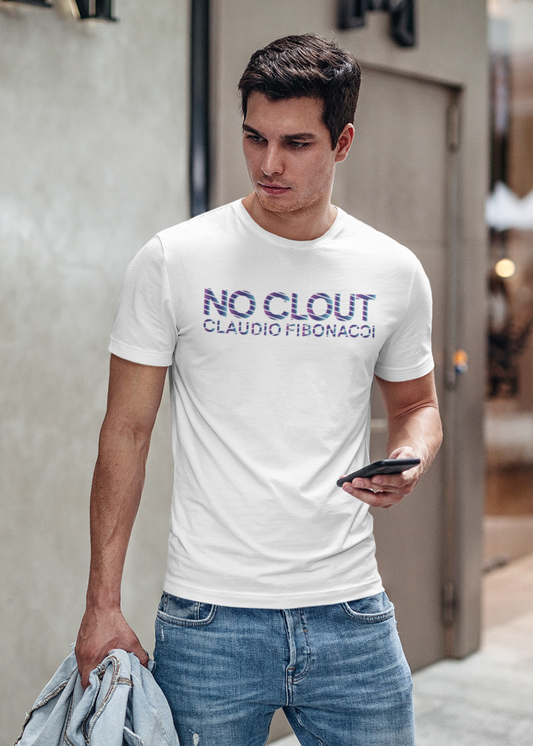 NO CLOUT Men cotton t-shirt
