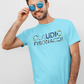 Monogram  Baumwoll T-Shirt Tropical Pastel Logo